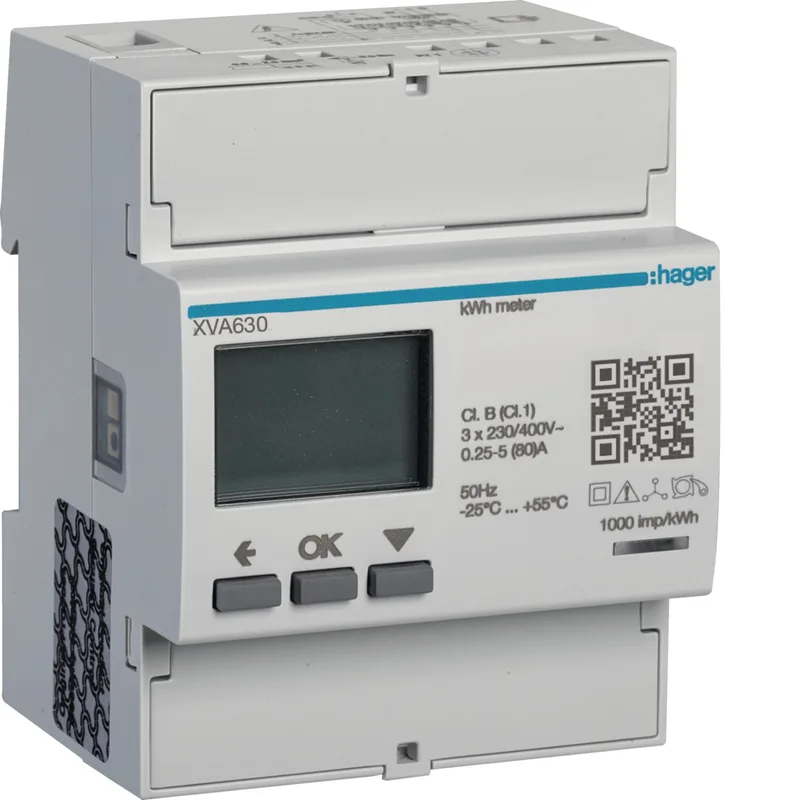 Compteur pour optimisation solaire, triphasé