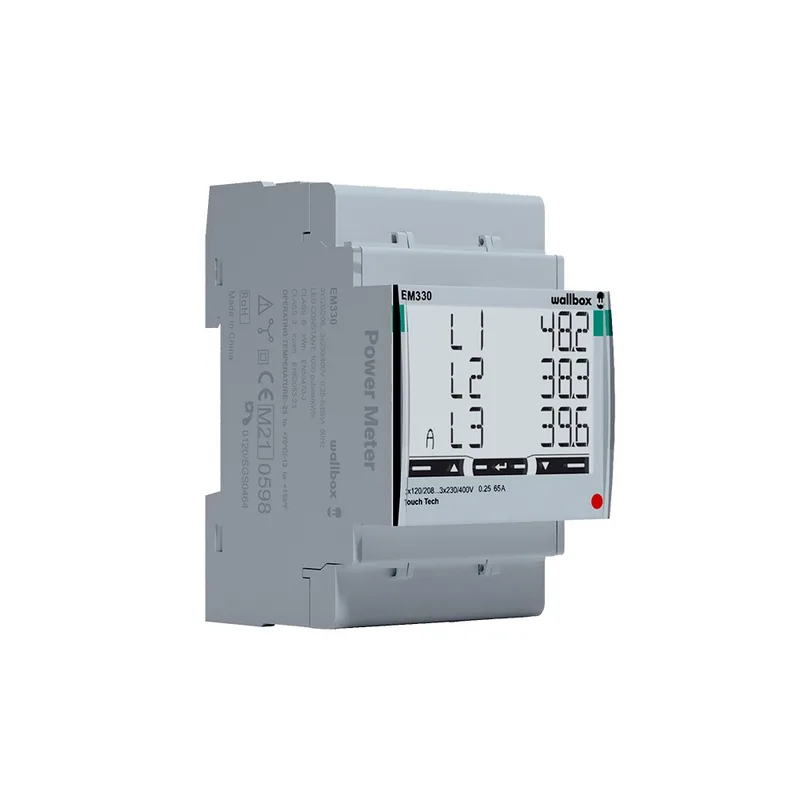Gestion dynamique de la recharge, triphasé 250 A